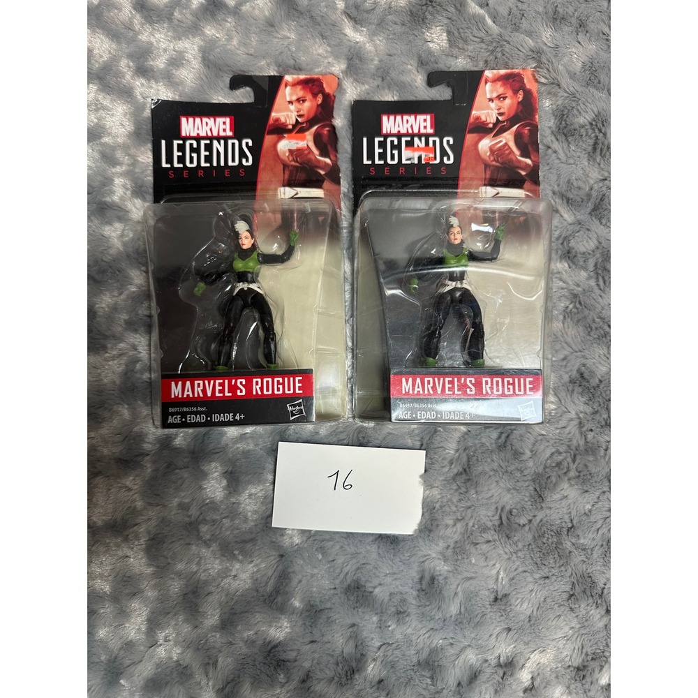 Marvel Legends Series Rogue 3.75 Inch Action Figure Hasbro B6917 Lot of 2 NEW